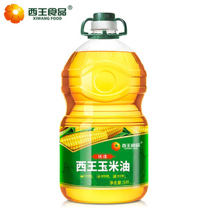 西王玉米油5L 优选 非转基因物理压榨植物甾醇健康玉米胚芽油包邮