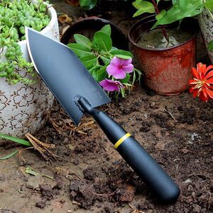 电动挖土的铁锹铲子户外挖土全钢折叠野菜小铁锹园林花铲.