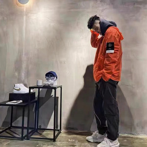 stone石头岛island防晒衣防紫外线21s机能透气袖标男女连帽皮肤衣