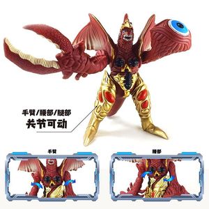 新款大号软胶怪兽玩具可动人偶全套奥特曼儿童男孩五帝王手办模型