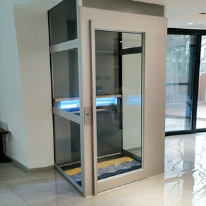 家用电梯二层别墅小型室内外三四层家庭简易观光复式液压阁楼升降