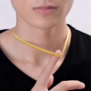 老庙黄金项链千足金