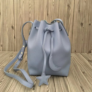 专柜赠品雅诗兰黛19新款蓝色星月抽绳手提包单肩包斜挎包水桶包