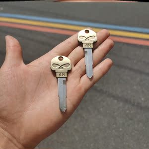 钥匙柄替换头电动车钥匙壳改造家用摩托车防盗门钥匙头改装钥匙胚