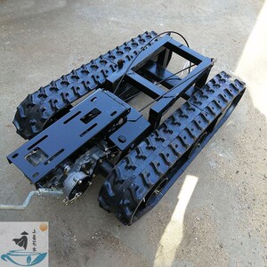小型履带底盘行走总成改装农用旋耕开沟机配件全地形爬坡运输车