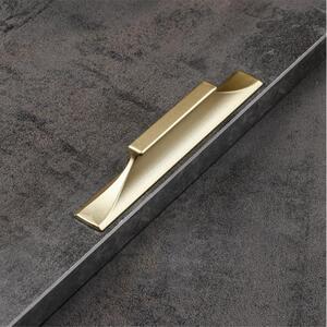 厨房衣柜玻璃推拉平移吊趟开门免打孔金属床头柜抽屉新款极简拉手