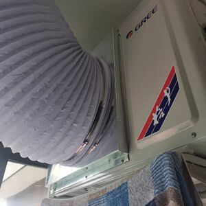 空调外机导风罩室外机导流散热神器排热改变风向排风管耐高温软管