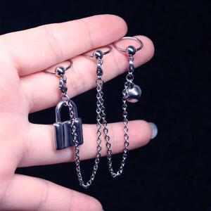 6mm钛钢乳头钉乳头链铃铛乳环胸链条情趣饰品阴pa刺环穿刺饰品汤米