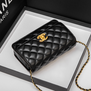 香港大牌gucci古驰2021新款真皮女包小香风菱格链条包网红斜挎