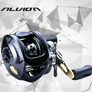 纳维翁12 1轴水滴轮 路亚渔轮 鼓式轮7.0速比8kg刹车力渔线轮