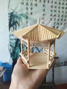 筷子diy古建筑教程图片