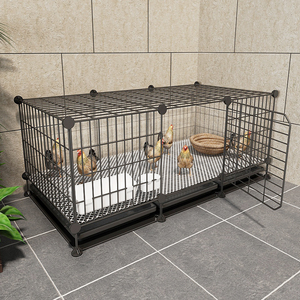 小鸡笼子家用室外加密大号自动清粪铁丝网养鸡专用幼鸡鸽子鸭子笼
