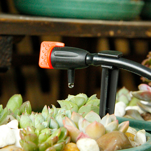 园艺家用阳台多肉盆栽滴灌设备 可调节串联滴头 半自动浇花器配件