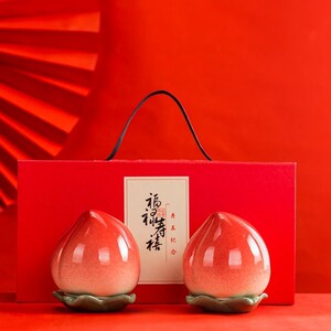 喜庆寿桃老人生日祝寿礼物伴手礼寿宴回礼母亲节礼物过大寿宴会用