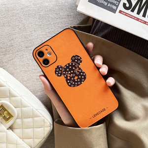 爱马仕橙女神款苹果11手机壳奢华大牌iphone12新ins风网红pro潮牌xr