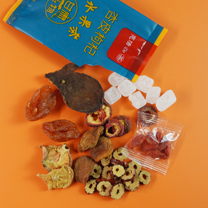 杏皮枸杞水果茶60g*10袋陈皮山楂杏干花果茶兰州三炮台冲泡杏皮水