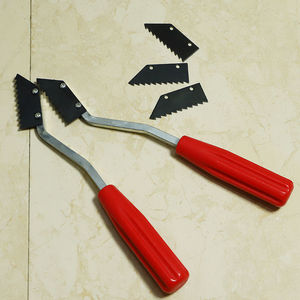 疏缝刀多功能齿型清缝工具缝隙水泥清缝开槽器瓷砖美缝施工勾缝刀