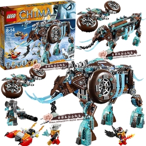 lego乐高70145气功传奇系列 象女王的寒冰机器猛犸象拼装积木玩具