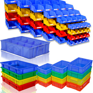 塑料组合立式零件盒螺丝元件物料盒分类收纳周转方盘盒子分格箱子