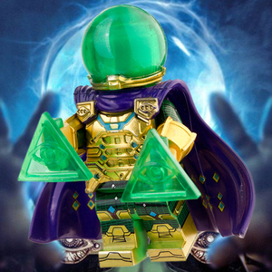 兼容乐高超级英雄蜘蛛侠反派神秘客复仇联盟者4拼装积木人仔玩具