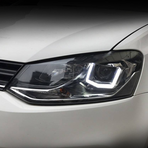 polo大灯总成11-18款改装激光led双光透镜13日行灯18大众波罗车灯