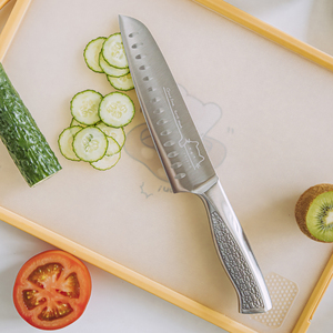 树可胖橘三德刀厨师刀家用厨房刀具切片专用厨刀不锈钢菜刀水果刀