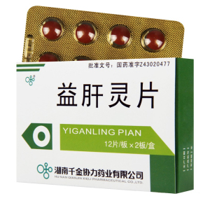 千金 益肝灵片24片 y乙肝大三阳小三阳乙肝新药两对半修复改善治疗肝