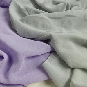 衬衣手抓花小松花面料邹布料 压花裙子 衬衫连衣裙雪纺衣防晒