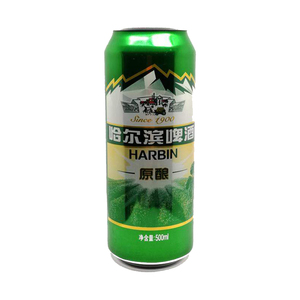 哈尔滨啤酒哈啤原酿9度500毫升*10听易拉罐装听装原产地