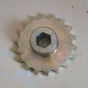 播种机配件播种机六方孔链轮 420/428通用链轮18齿17齿20齿22齿