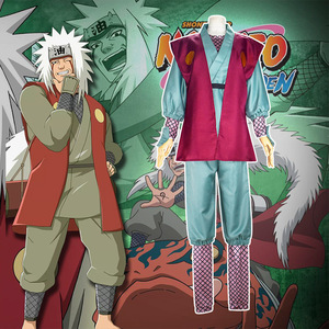 火影忍者衣服自来也服 好色仙人自来也1代仙人装play服装cr