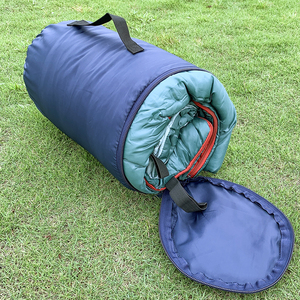 工厂库存恒温保暖秋冬户外露营家用便携带登山单人睡袋
