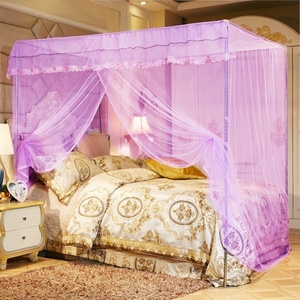 n1米2床蚊帐防尘家用可拆洗1.51.2通用通用型透气加密网纱