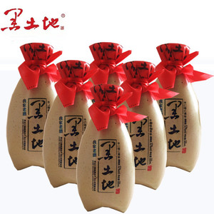 2013年老酒黑土地我家老酒52度500ml黑土地白酒浓香型白酒9瓶