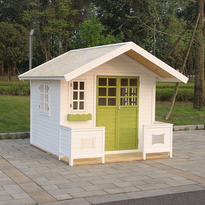 定制防腐木小木屋别墅民宿实木户外儿童组装移动简易可住人小房子