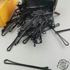 烫头发非洲烫盘头盘发黑人固定钢夹男士夹黑夹子烫化妆小造型