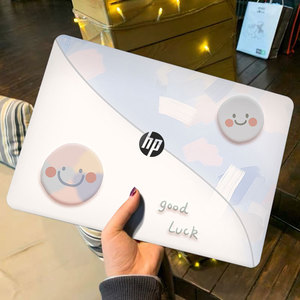 简约电脑贴纸适用于惠普星13air笔记本贴膜战66三代四代外壳保护套星