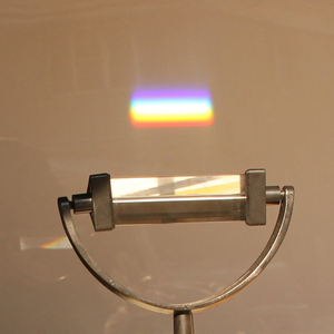 物理三棱镜小透镜看彩虹异形反射菱镜六面无暇合色棱镜摄影幼儿园