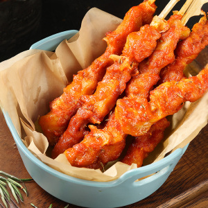 新鲜骨肉相连半成品空气炸锅半成品食材商用批发烧烤炸串油炸美食