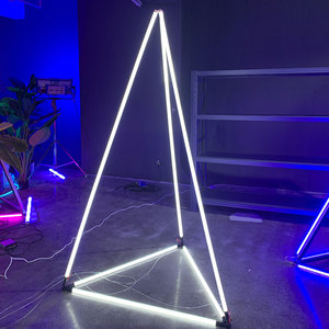 led彩色灯管长条酒吧商场装饰造型创意拼接定制360度发光吊线diy