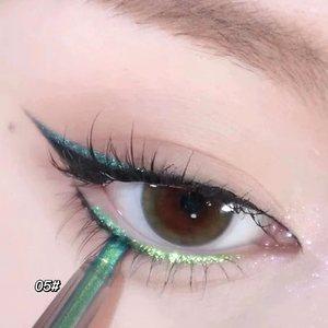 舞台妆眼影笔眼线胶笔变色龙卧蚕提亮绿色眼影棒演出彩妆化妆用品