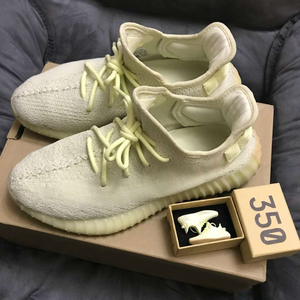 yezi yeezy椰子鞋男350满天星正版莆田真爆黄油色正品官网运动鞋