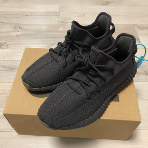 yezi yeezy椰子鞋男350真爆满天星正版黑天使莆田黑生胶加绒男鞋