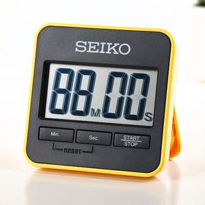 日本精工定时闹钟学生用现代创意时尚个性液晶电子钟表倒计时器qh