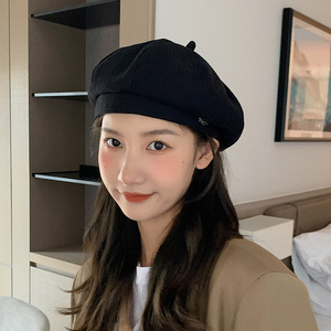 夏季贝雷帽薄