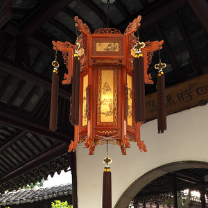 40岩里家居淘宝宫女手提实木圆棒灯笼杆子仿古宫灯木质活动策划中秋