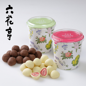 日本北海道进口六花亭草莓夹心巧克力黑白巧克力松露零食送女友