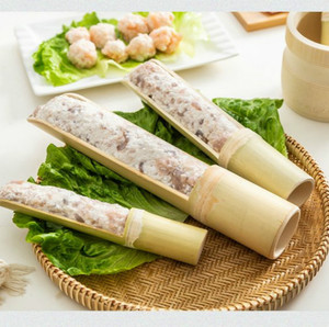 虾滑模具装盘器餐具模型火锅盘子制作器容器竹筒勺子商用创意神器