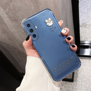 透明简约vivox30手机壳时尚高档vivo新款太空壳x30pro老虎表情x27镜头