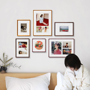 多图组合相框挂墙